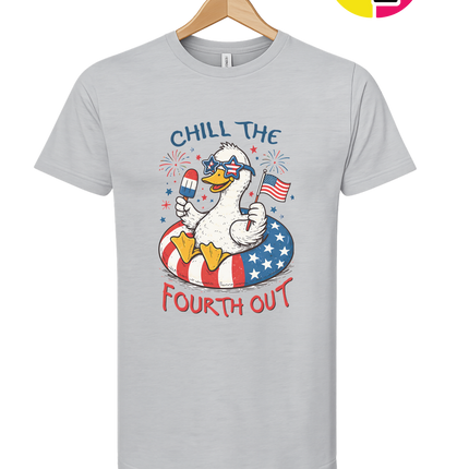 Chill The Fourth Out Duck Tee