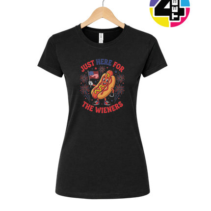 Just Here for the Wieners Women's Tee