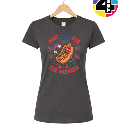 Just Here for the Wieners Women's Tee