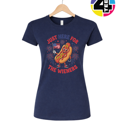 Just Here for the Wieners Women's Tee