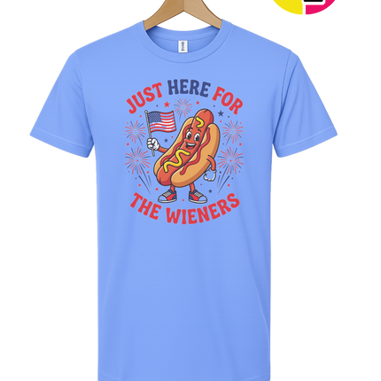 Just Here for the Wieners Tee