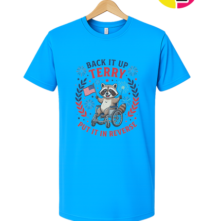Reverse Terry Freedom Raccoon Tee