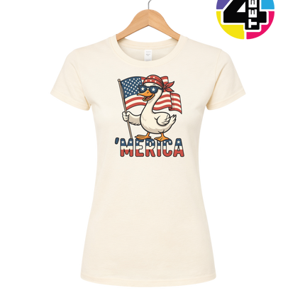Star-Spangled Goose Parade Women's Tee