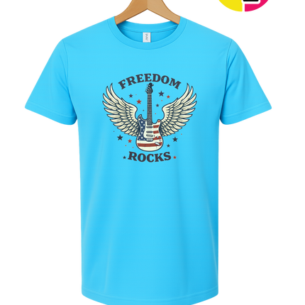 Freedom Winged Guitar Tee