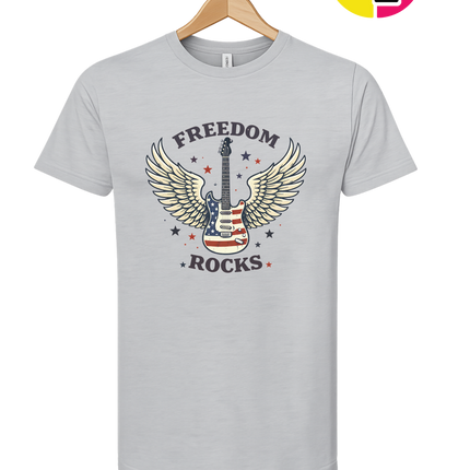 Freedom Winged Guitar Tee