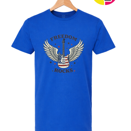Freedom Winged Guitar Tee