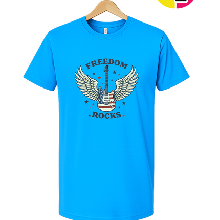 Freedom Winged Guitar Tee