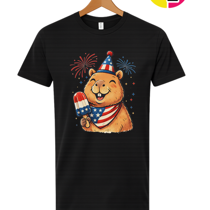 Patriotic Popsicle Beaver Tee