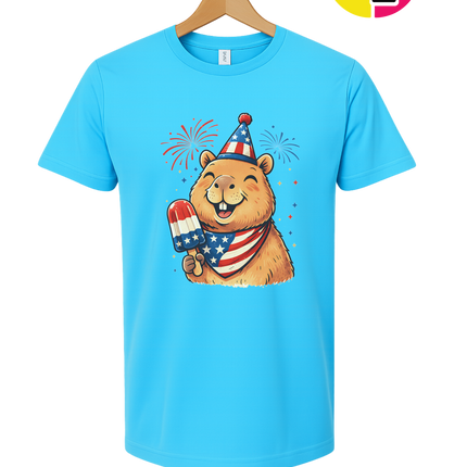 Patriotic Popsicle Beaver Tee