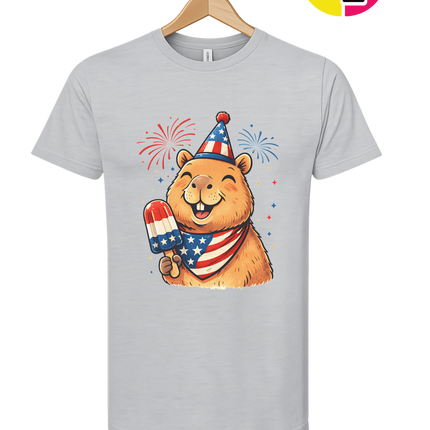 Patriotic Popsicle Beaver Tee