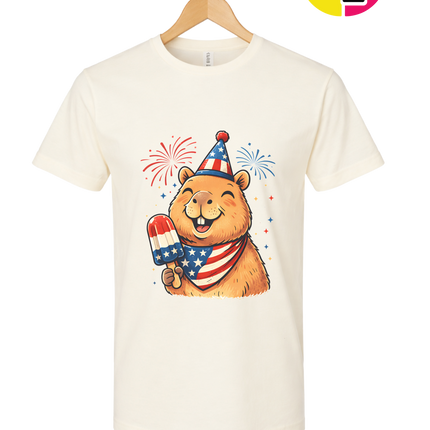 Patriotic Popsicle Beaver Tee