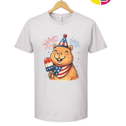 Patriotic Popsicle Beaver Tee