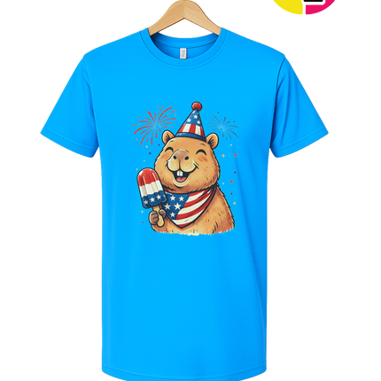 Patriotic Popsicle Beaver Tee