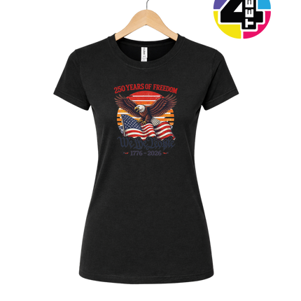 250 Years We The People Eagle Women's Tee