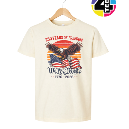 250 Years We The People Eagle Youth Tee