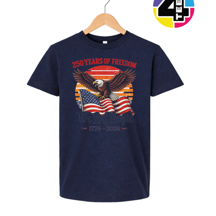 250 Years We The People Eagle Youth Tee