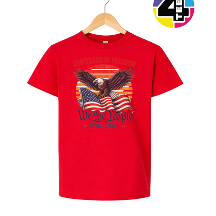 250 Years We The People Eagle Youth Tee