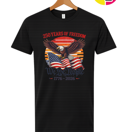 250 Years We The People Eagle Tee