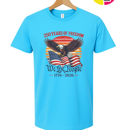 250 Years We The People Eagle Tee