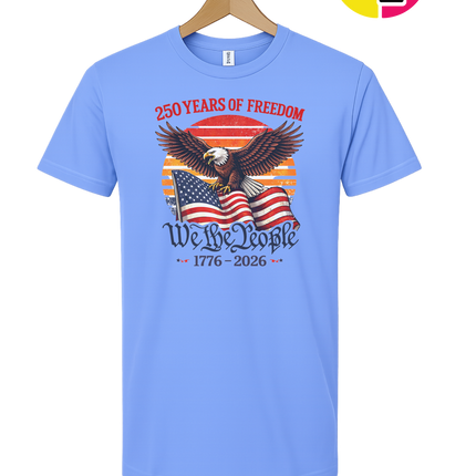 250 Years We The People Eagle Tee