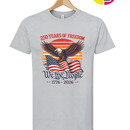 250 Years We The People Eagle Tee