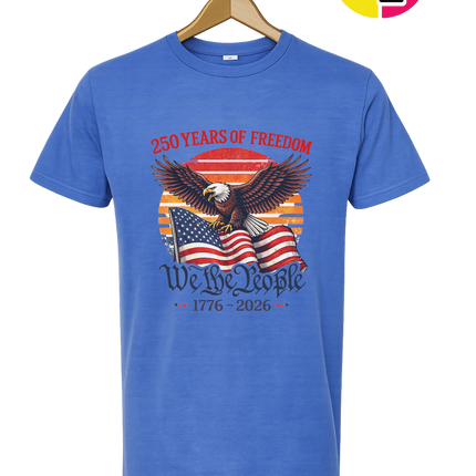 250 Years We The People Eagle Tee