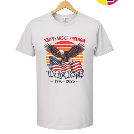 250 Years We The People Eagle Tee