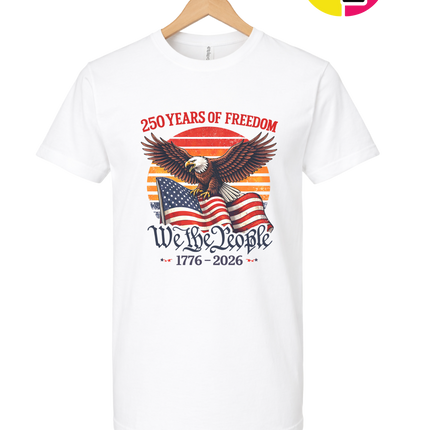 250 Years We The People Eagle Tee