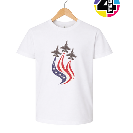 Freedom Flyover Jets Youth Tee