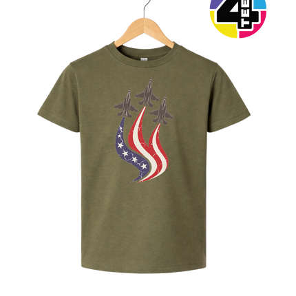 Freedom Flyover Jets Youth Tee