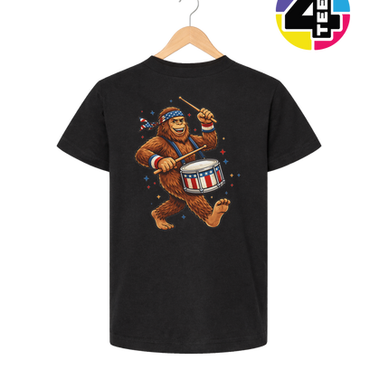 Bigfoot Freedom Drummer Youth Tee