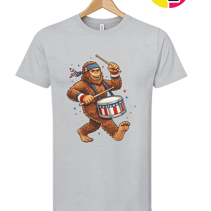 Bigfoot Freedom Drummer Tee