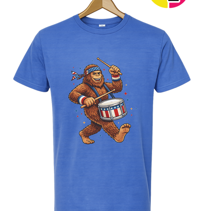Bigfoot Freedom Drummer Tee