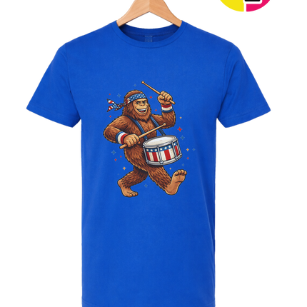 Bigfoot Freedom Drummer Tee