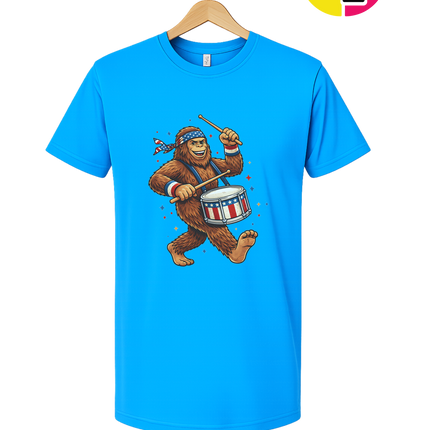 Bigfoot Freedom Drummer Tee