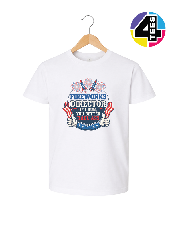 Fireworks Director Haul Ass Youth Tee