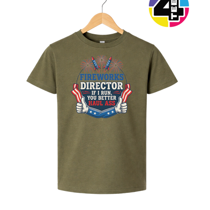 Fireworks Director Haul Ass Youth Tee