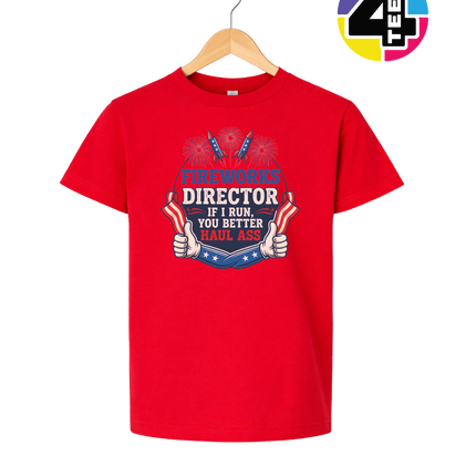 Fireworks Director Haul Ass Youth Tee