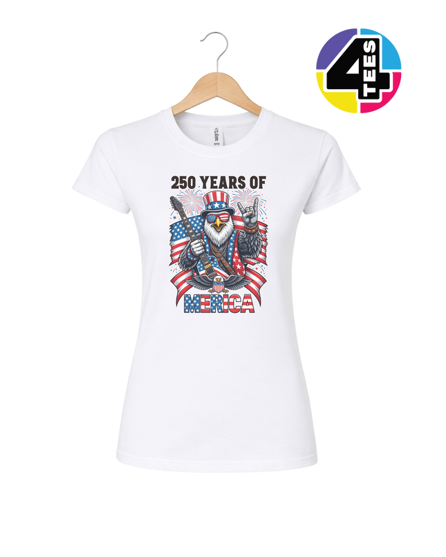 Rockin’ 250 Years of America Women's Tee