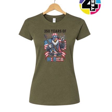 Rockin’ 250 Years of America Women's Tee