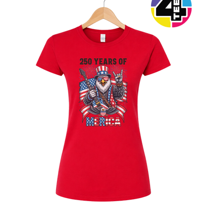 Rockin’ 250 Years of America Women's Tee