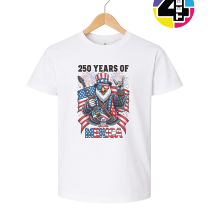 Rockin’ 250 Years of America Youth Tee