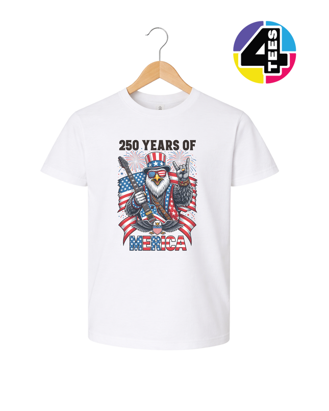 Rockin’ 250 Years of America Youth Tee