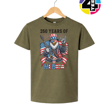 Rockin’ 250 Years of America Youth Tee