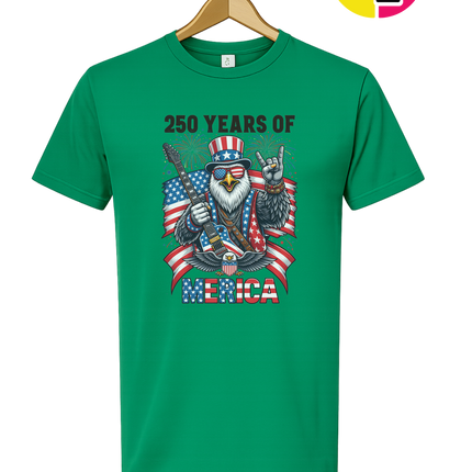 Rockin’ 250 Years of America Tee