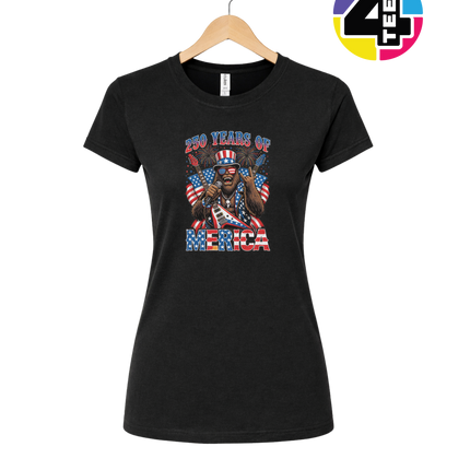 Bigfoot Freedom Rock Women's Tee