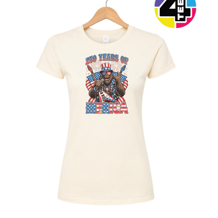 Bigfoot Freedom Rock Women's Tee