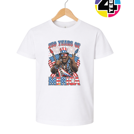 Bigfoot Freedom Rock Youth Tee