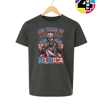 Bigfoot Freedom Rock Youth Tee