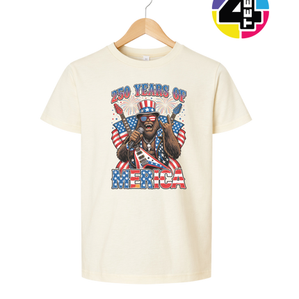Bigfoot Freedom Rock Youth Tee